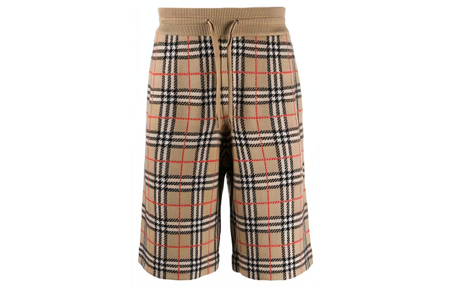

Burberry Повседневные шорты мужские цвета хаки