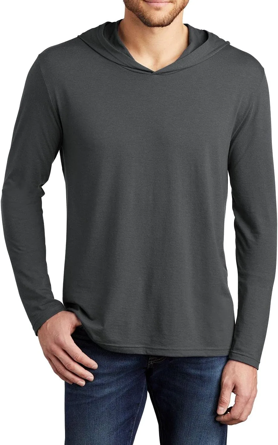 

JustBlanks мужская толстовка с длинным рукавом и карманом