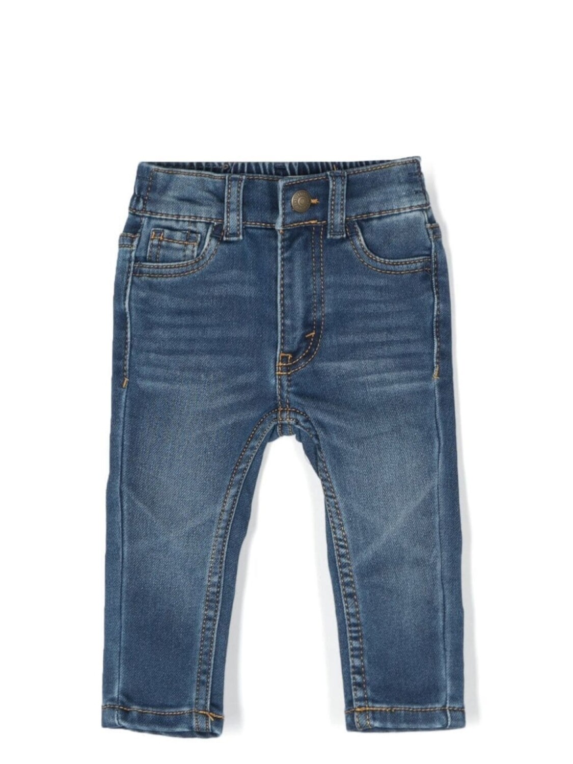 

Levi's Kids джинсы с эффектом потертости, синий