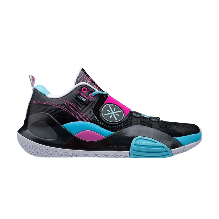 

Кроссовки Wade All City 8 Lite 'South Beach', черный