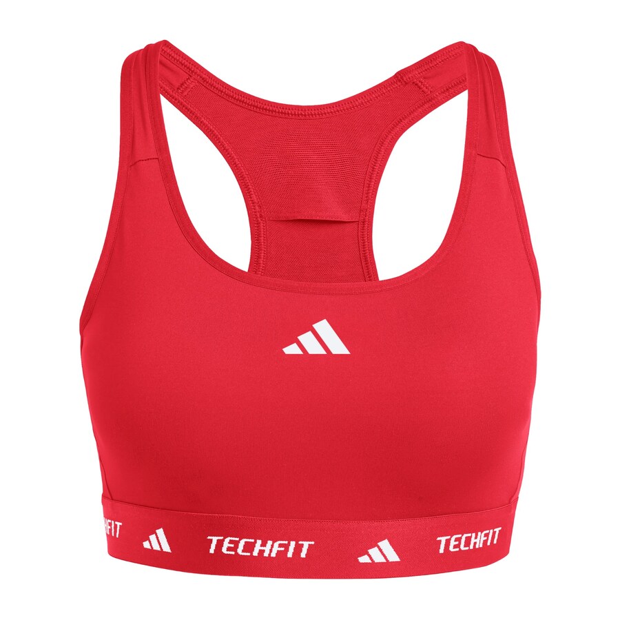 

Спортивный бюстгальтер без косточек ADIDAS PERFORMANCE, цвет Fire red