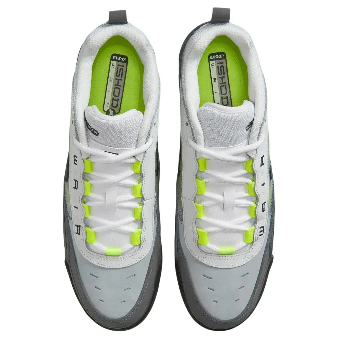 Кроссовки скейтбординг Air Max Ishod Nike серо-черные — фото 4