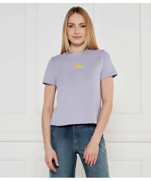 

Футболка Regular fit Calvin Klein Jeans, фиолетовый