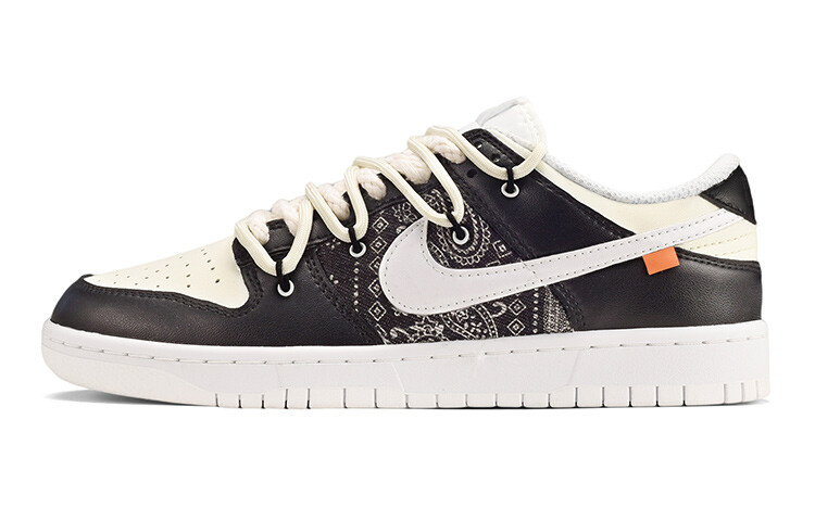

Кроссовки Nike Dunk Skateboard Shoes Women's Low-Top Black Yellow
