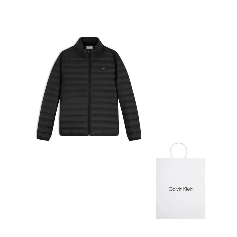 

Calvin Klein Пуховик мужской, UB1-Space Black