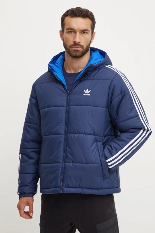 

Двусторонняя куртка Adicolor adidas Originals, темно-синий