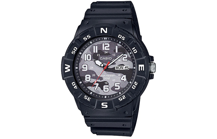 

Casio Мужские часы MRW-220HCM-1B серии Liquid Crystal/Analog Dual Display серые