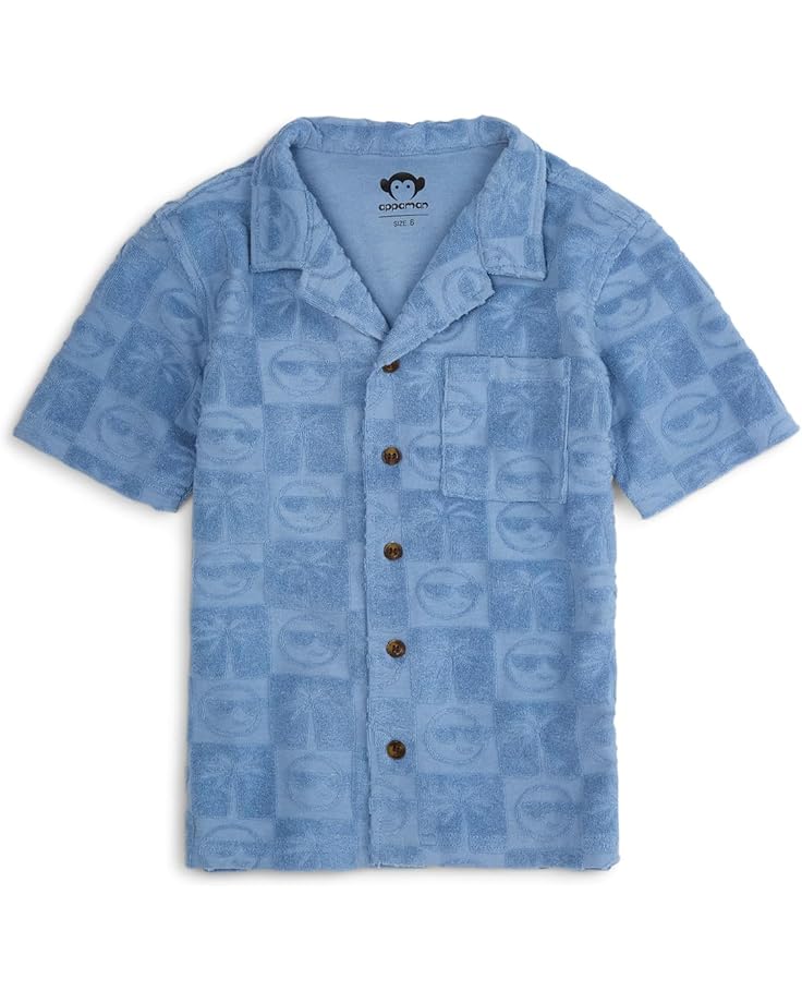 

Рубашка Appaman Kids Resort Shirt, цвет Denim Blue