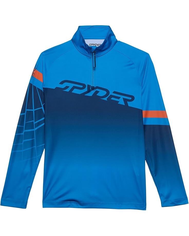 

Топ Spyder Kids Incline 1/2 Zip Top, цвет Aether Blue