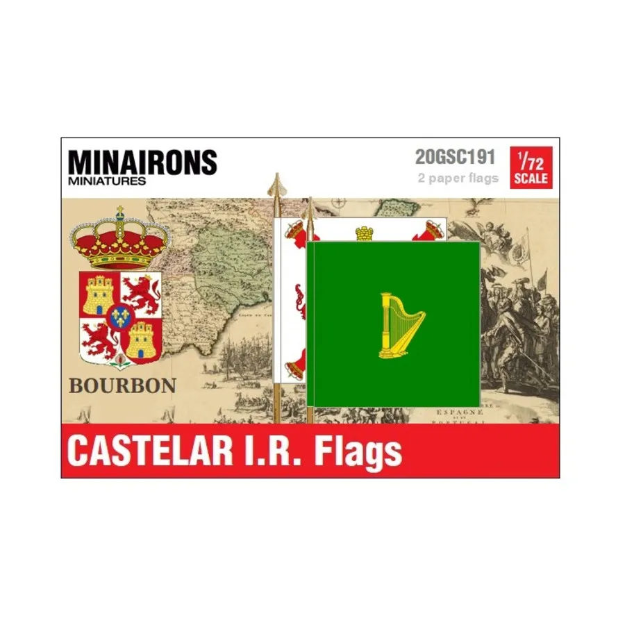 

Кастеларские ИК-флаги, War of Spanish Succession - Decals & Flags (1:72)