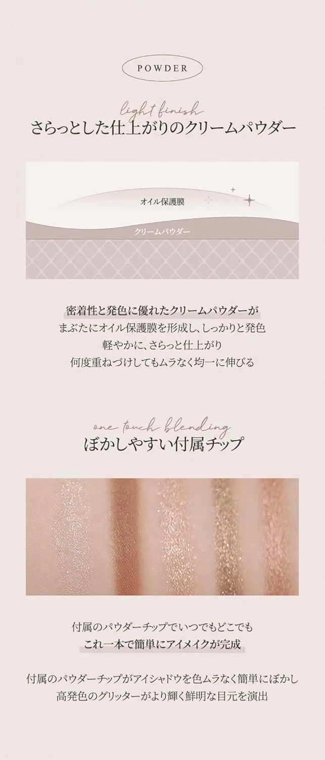 Тени для век 2-в-1 Thim Tim Artist Touch Shadow Duo Cappuccino — фото 4