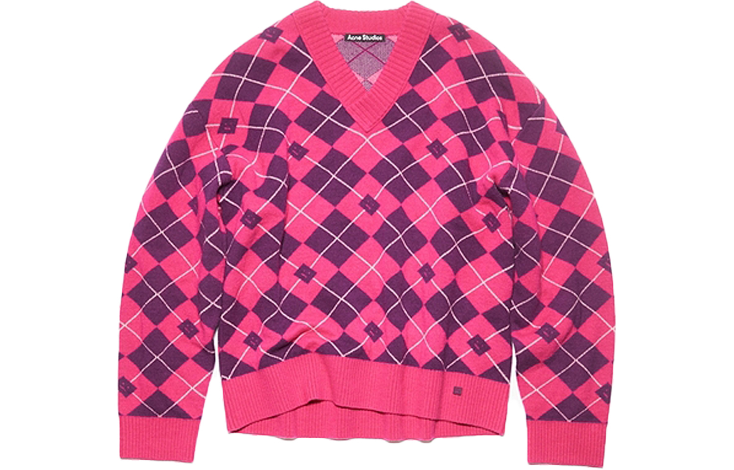 

Свитер Unisex Bright Pink Acne Studios, Ярко-розовый красный