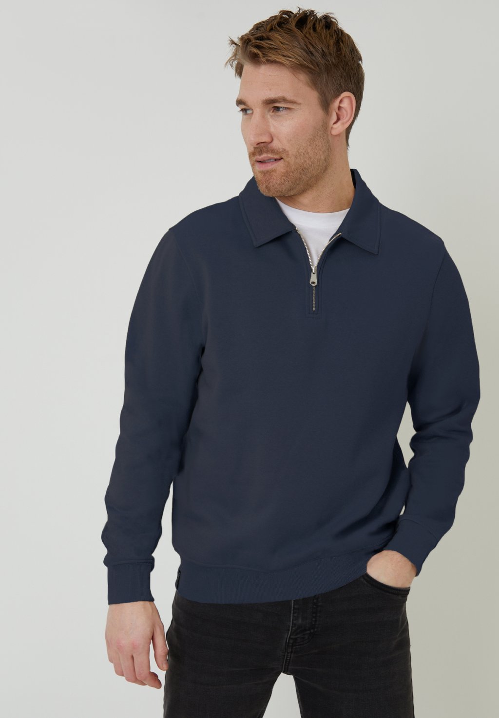 

Толстовка HACKERLY Threadbare, синий