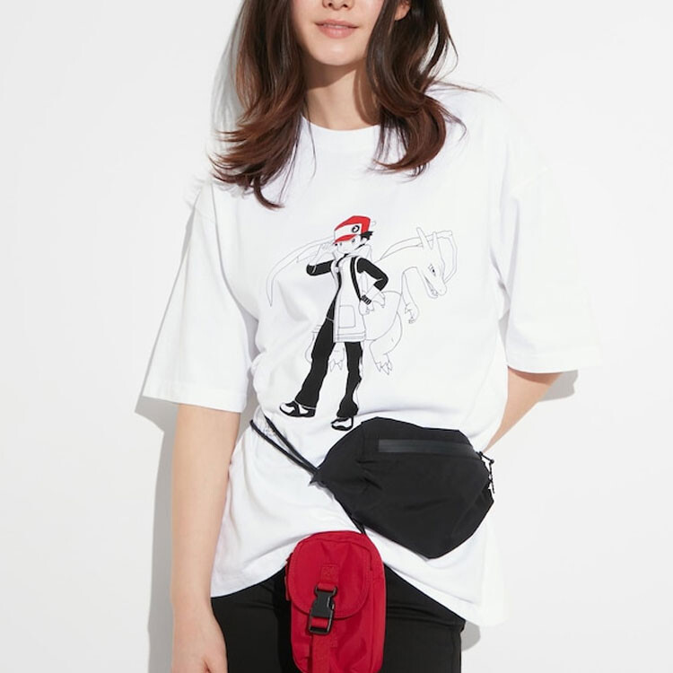 Футболка X Pokémon Co-branded SS23 унисекс белая Uniqlo, белый — фото 4
