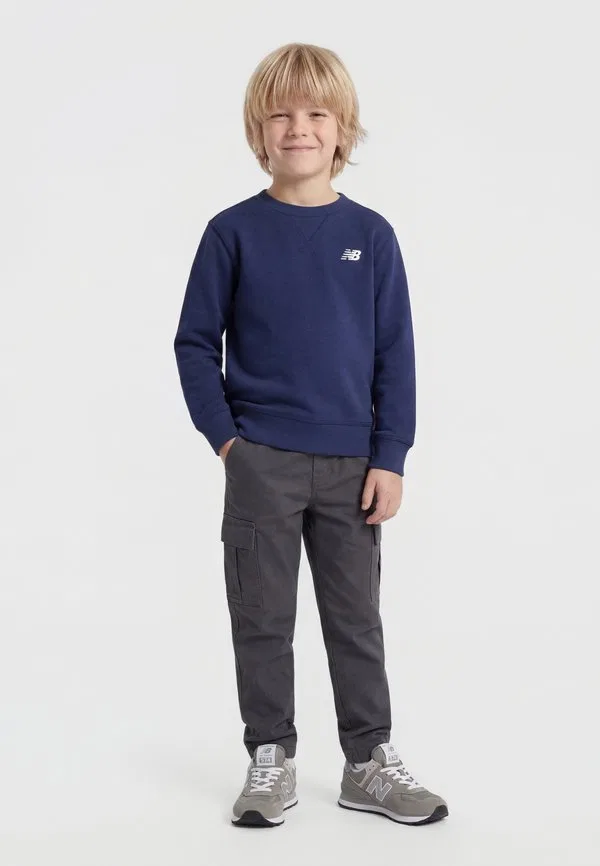 Толстовка с небольшим логотипом New Balance, Navy