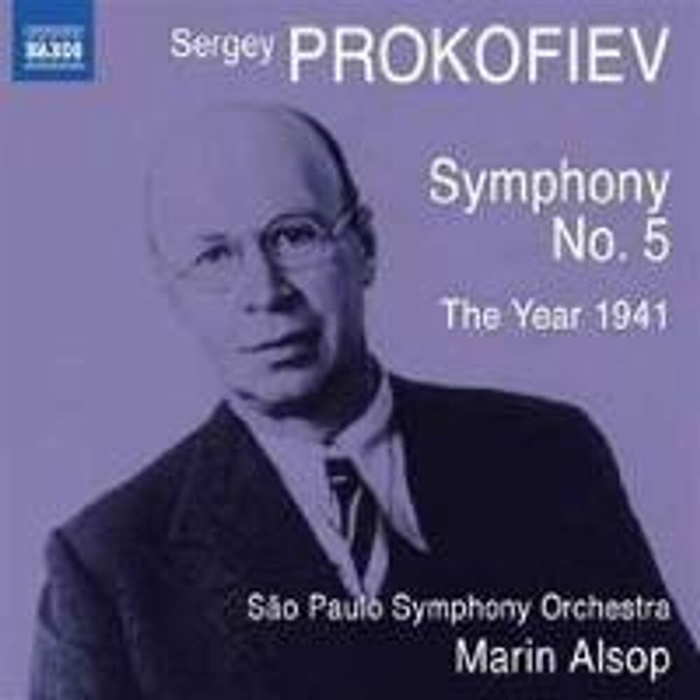 

Диск CD Prokofiev: Symphony 5 / The Year 1941 (Symphonic Suite) - Sergei Prokofiev, Marin Alsop, São Paulo Symphony Orchestra