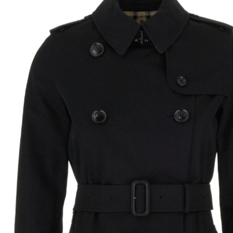 Куртка Burberry Женская стеганая, черный — фото 4