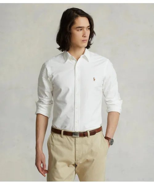 

Рубашка Slim fit Polo Ralph Lauren, белый