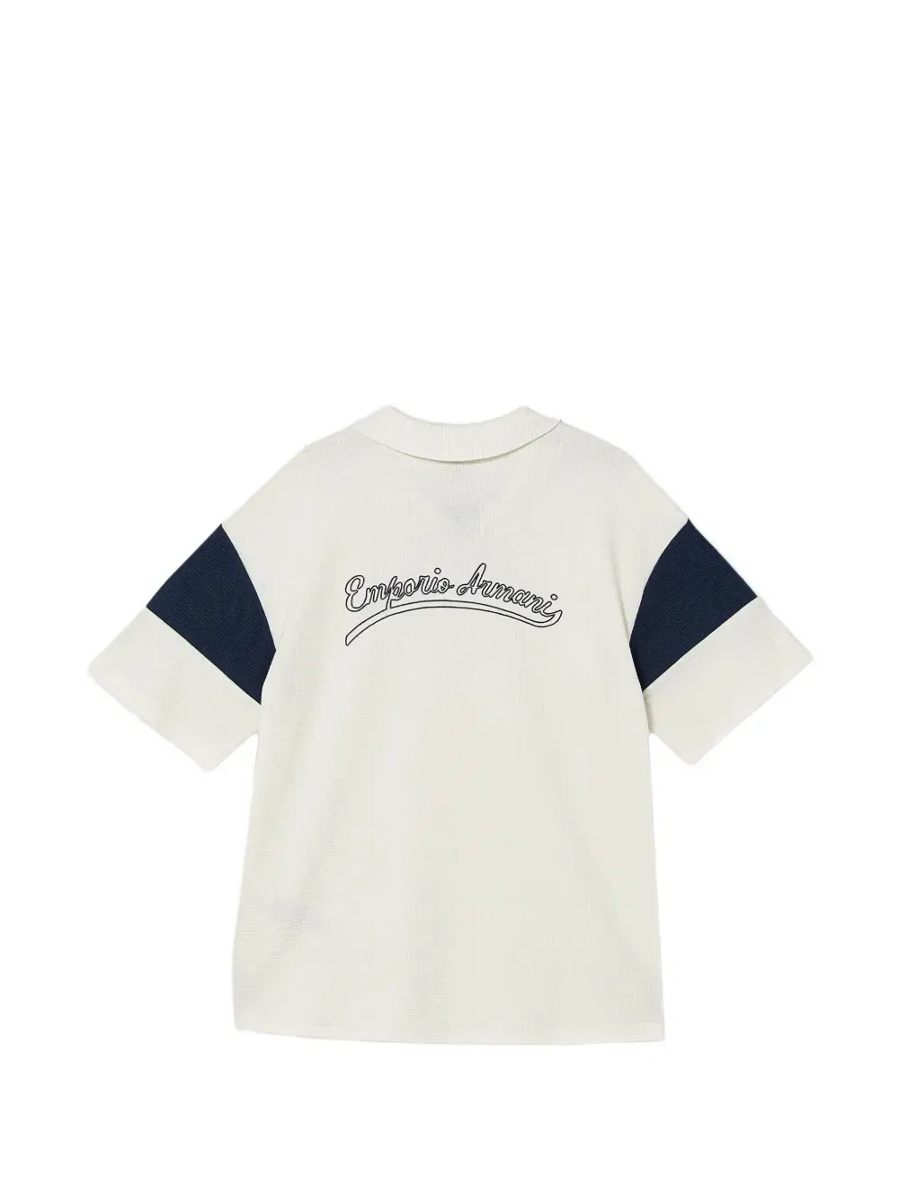 Футболка с логотипом на спине Emporio Armani Kids, нейтральный — фото 2