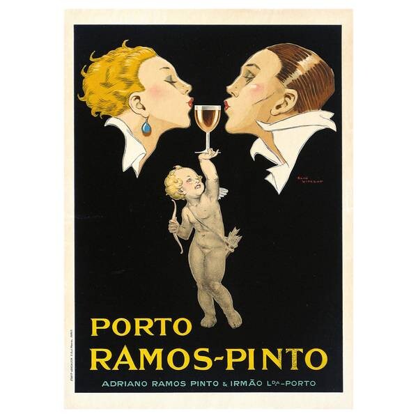 

Картина на холсте LegendArte Porto Ramos-Pinto, многоцветный