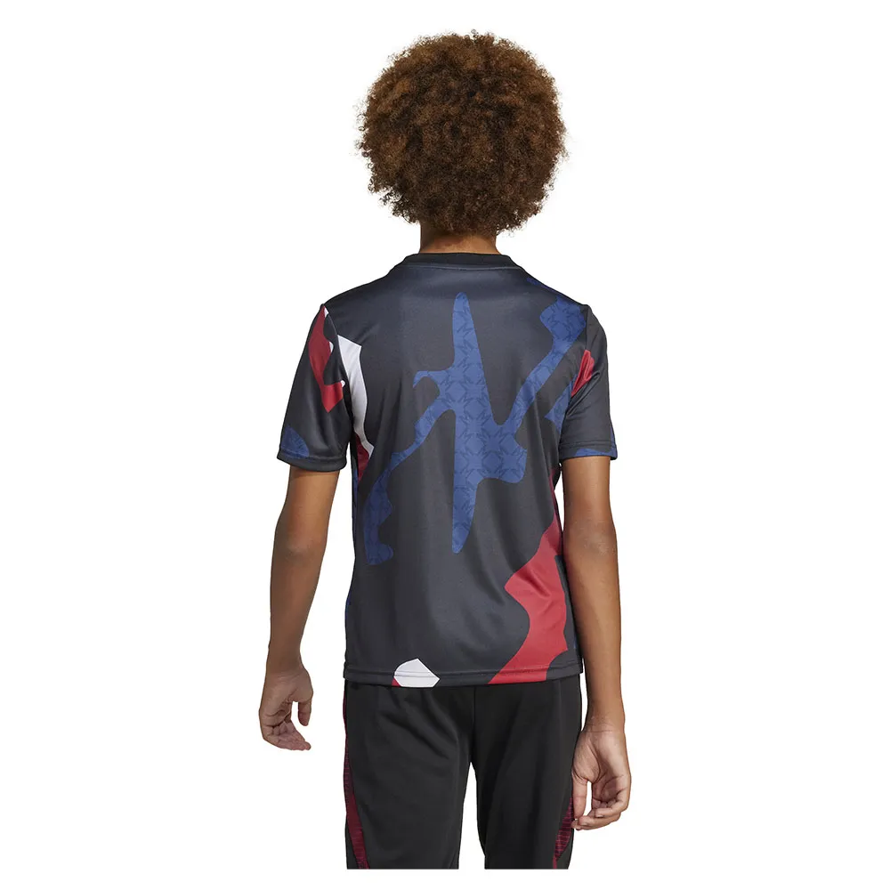 Футболка с коротким рукавом adidas Manchester United 24/25 pre match junior, разноцветный — фото 2