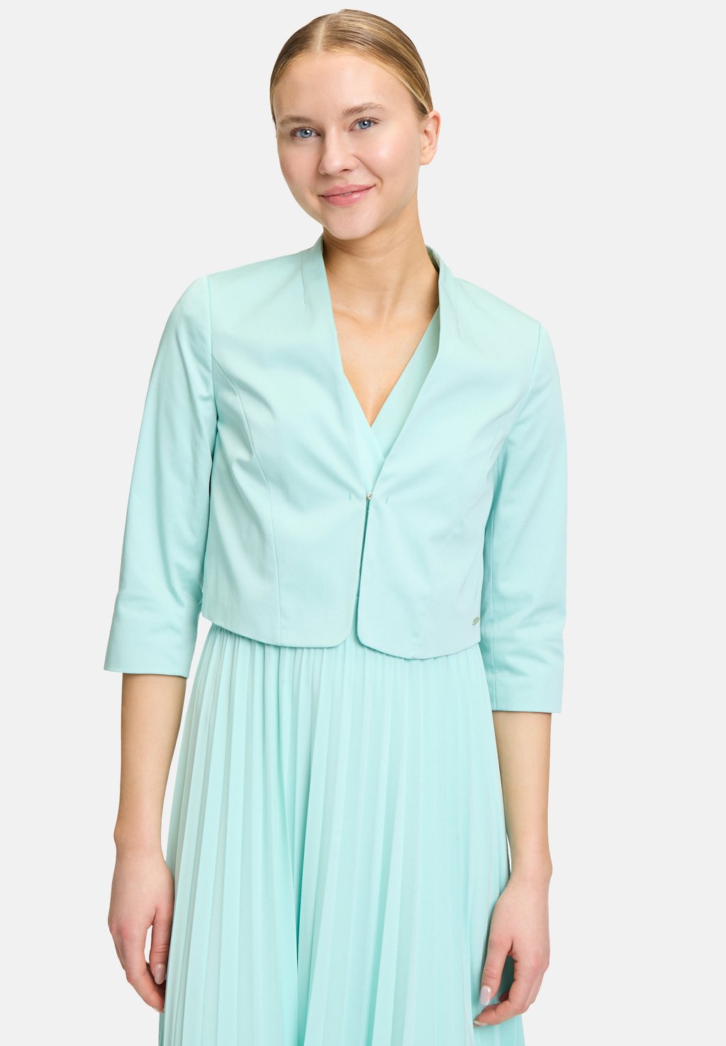 

Блейзер BOLERO UNIFARBEN Betty & Co, бирюзовый