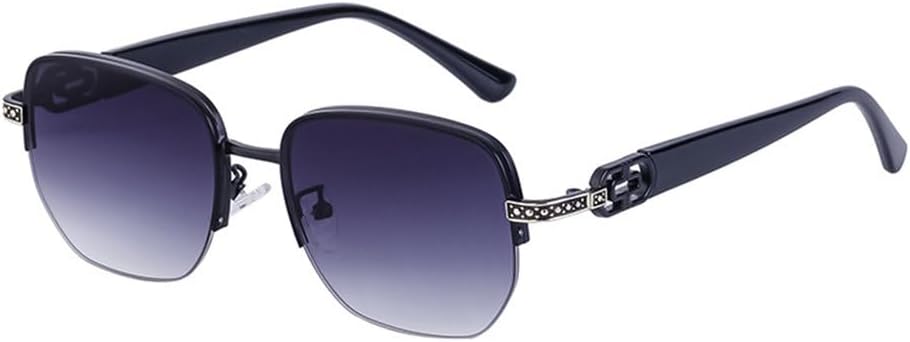 

Солнцезащитные очки для женщин 2027 года, металлическая полуободковая оправа с градиентным цветом, для активного отдыха и путешествий, мужские солнцезащитные очки MTZJH, 1