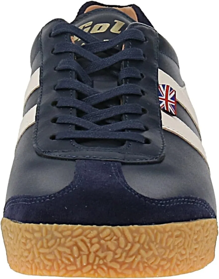 Кроссовки Gola Harrier Elite Trainers, Navy Blue Off White — фото 3