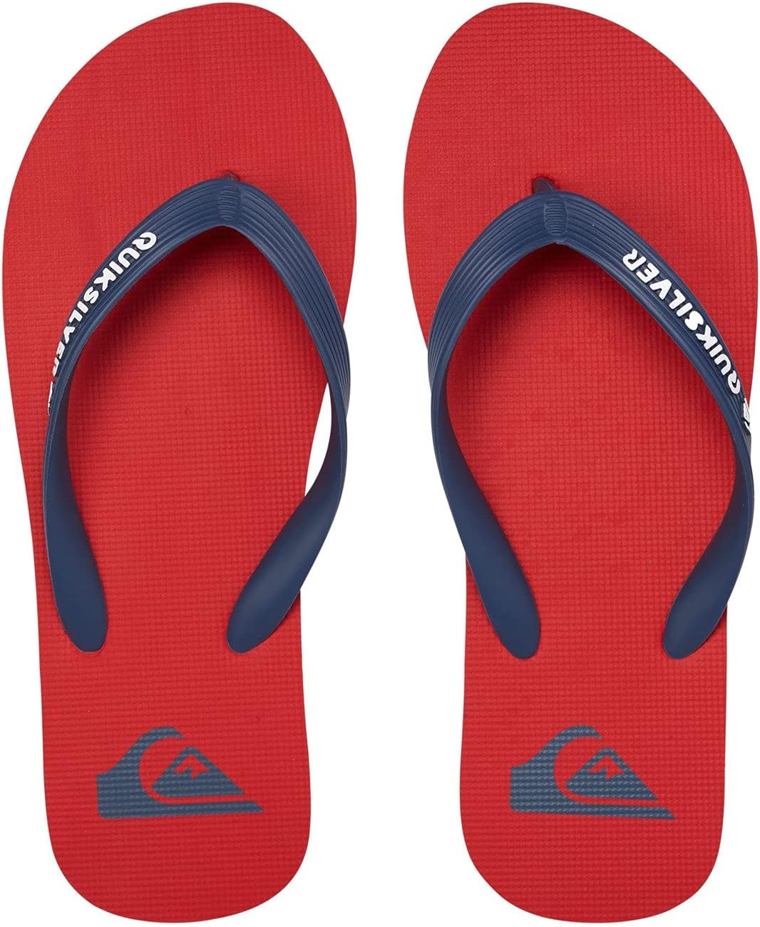 Мужские вьетнамки Quiksilver, красный/синий — фото 3