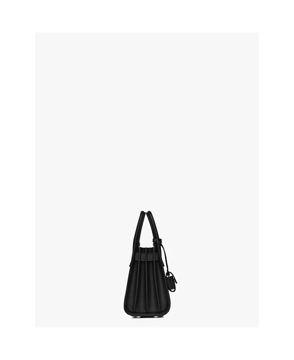 Сумка Sac de jour нано с верхней ручкой Saint Laurent, черный — фото 3