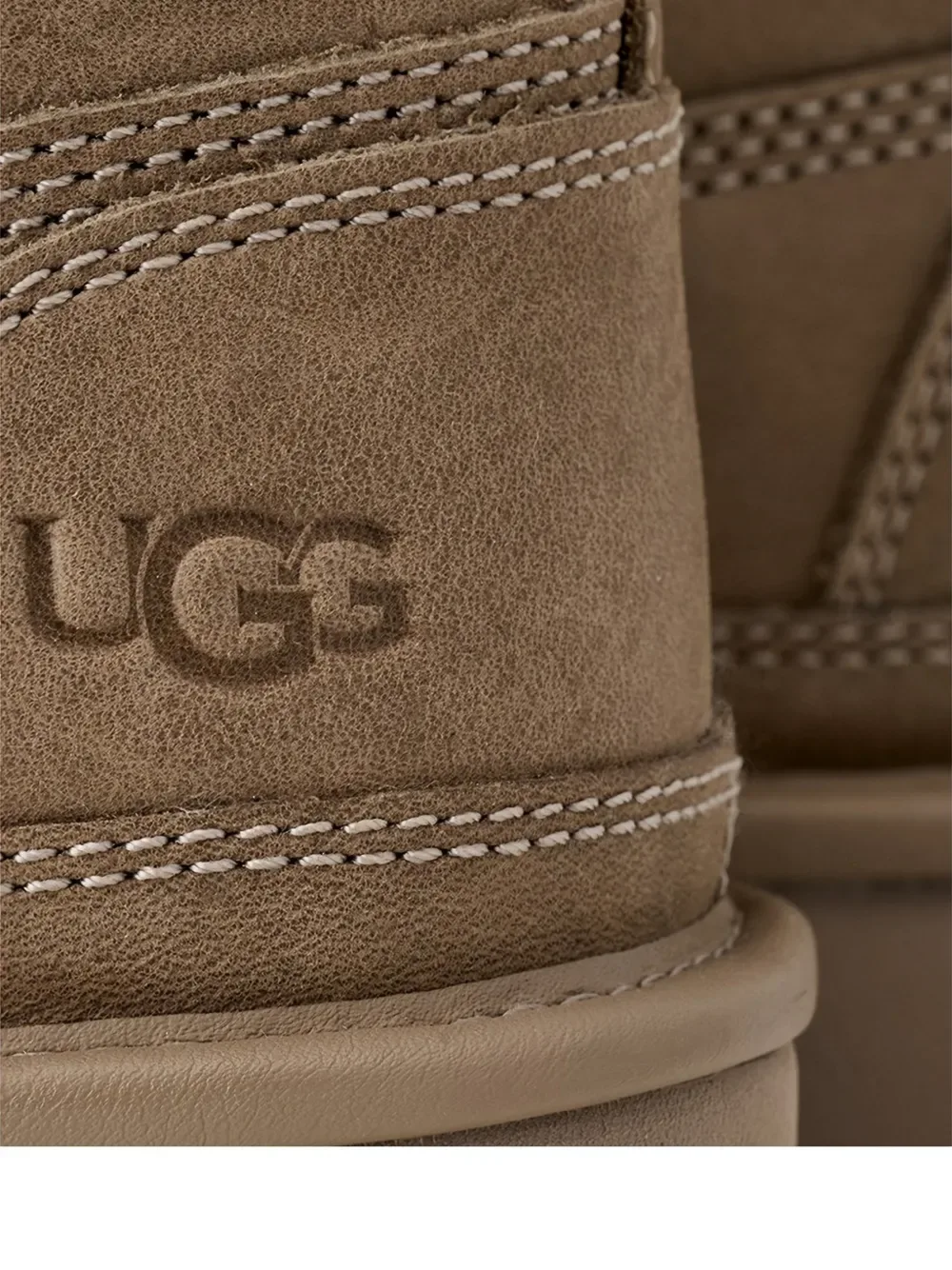 Ботинки Neumel Moc на шнуровке UGG, бежевый — фото 4