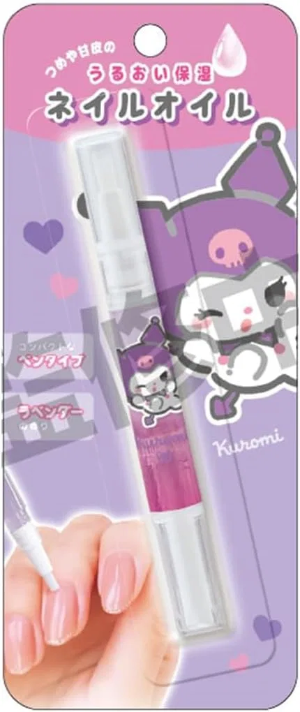 Масло для ногтей CRUX Hello Kitty Куроими перламутровый фиолетовый с ароматом лаванды 1 шт