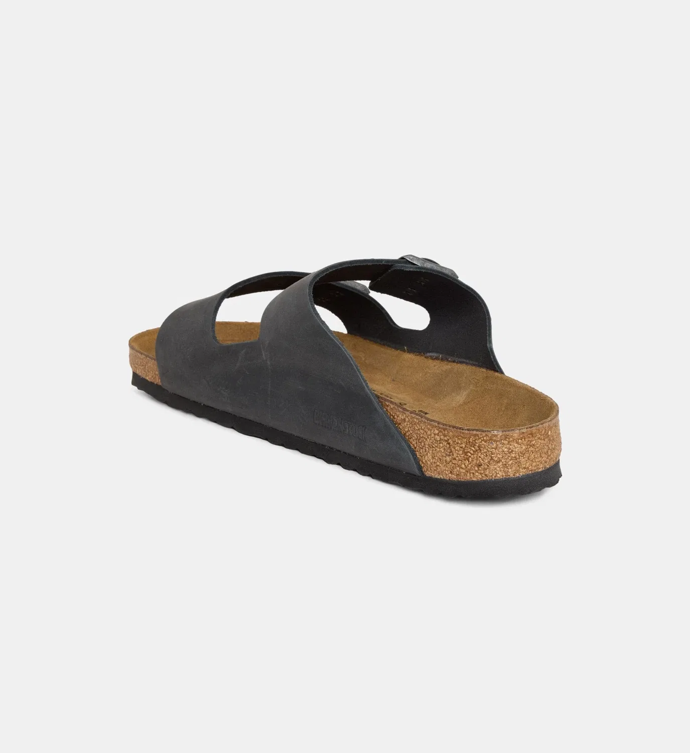 Обычные сандалии Аризона BS из промасленной кожи BIRKENSTOCK, черный — фото 3