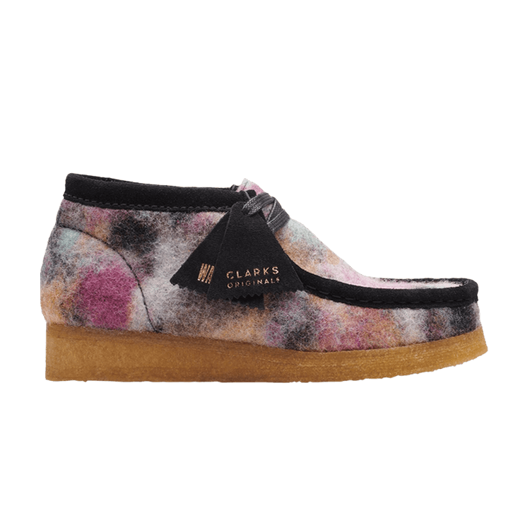 

Ботинки Wallabee Boot 'Black Wool Combination', разноцветный