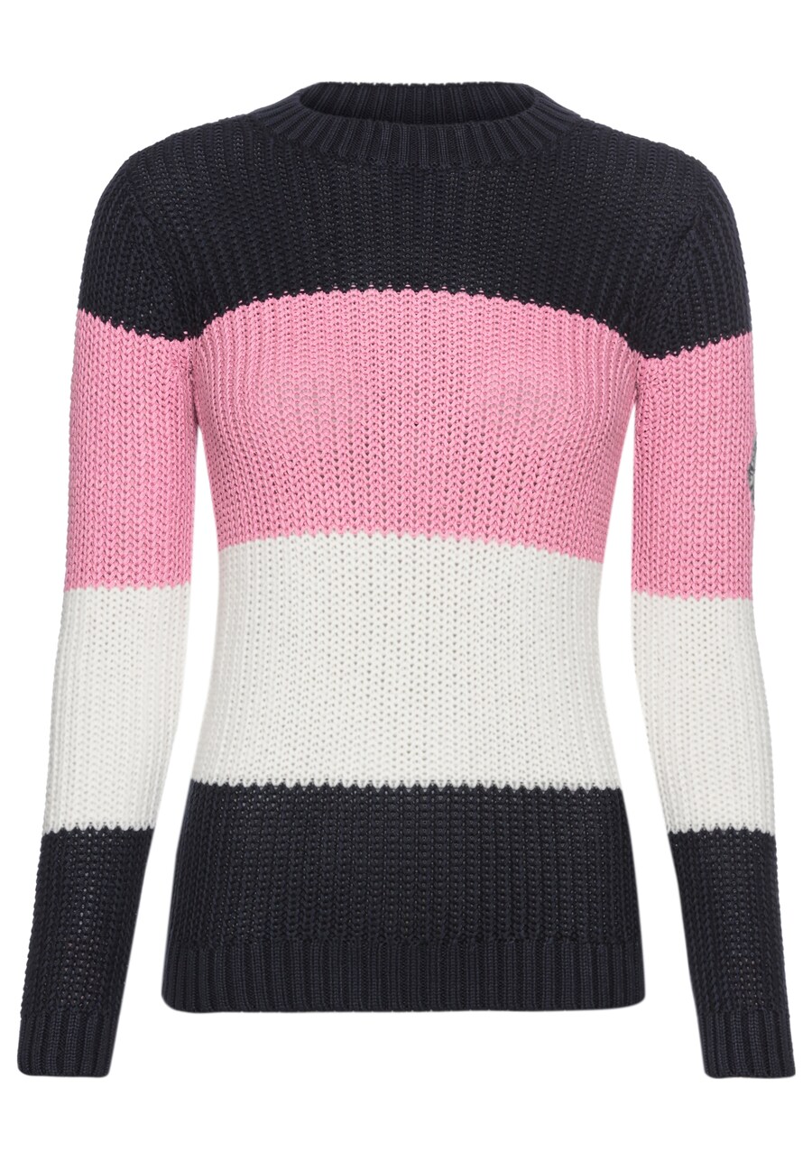 

Свитер KangaROOS Sweater, цвет pink/black/white