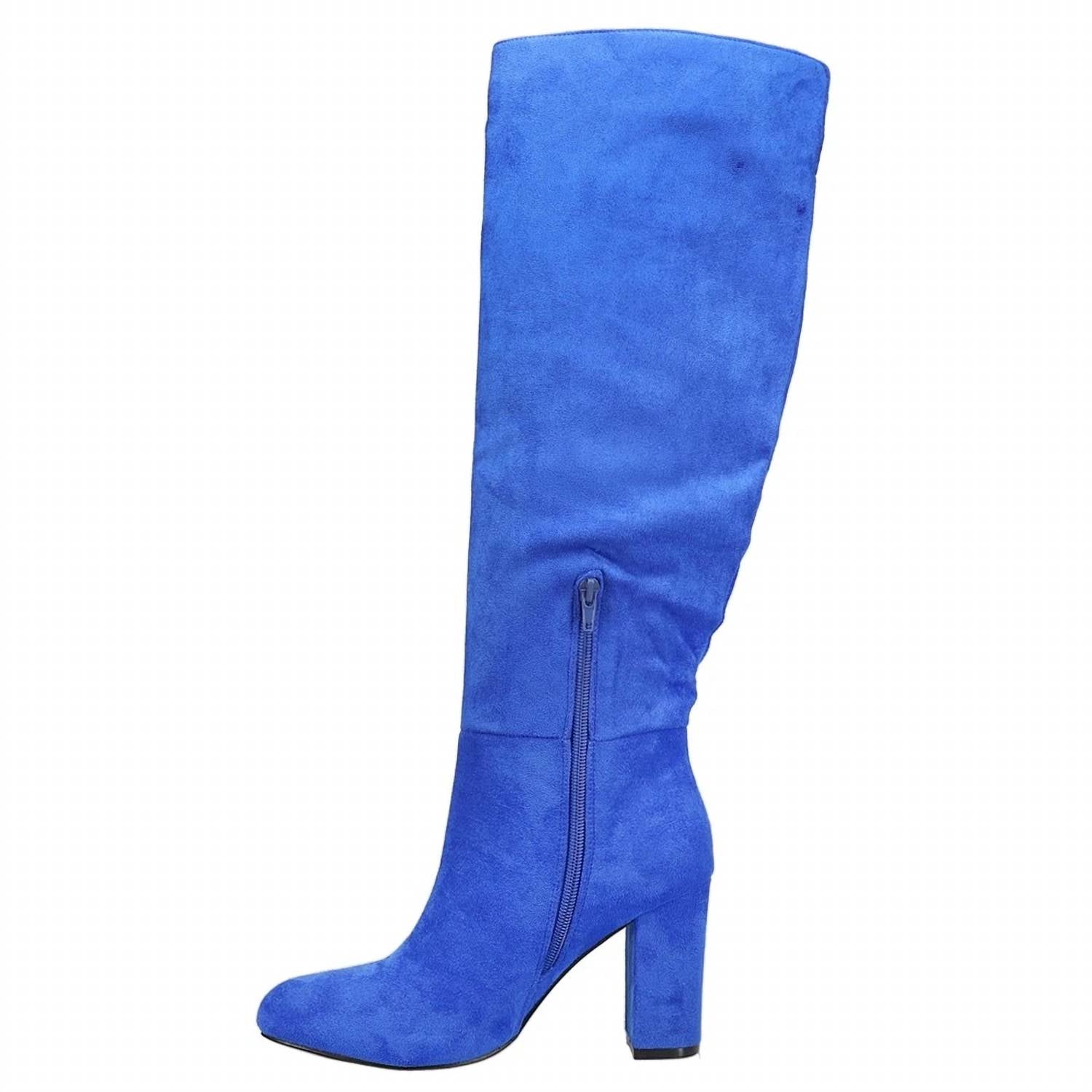 Женские сапоги Two Faced в электрическом синем Corkys Footwear — фото 3