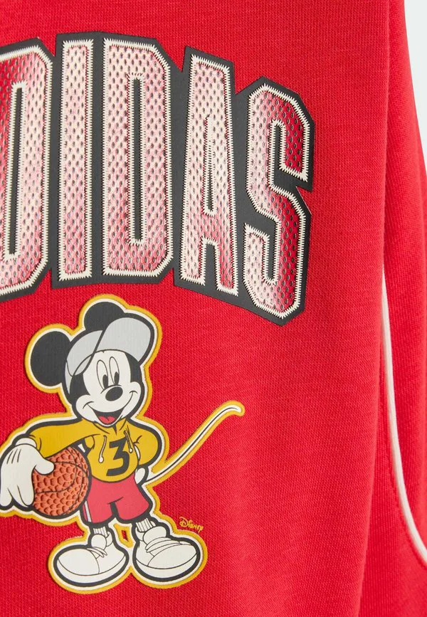 Детский спортивный костюм унисекс с микки маусом от disney Adidas Performance, Pure Ruby/Off White — фото 3