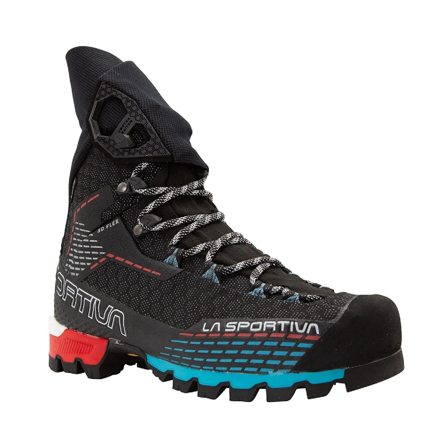 Треккинговые ботинки Trango Pro GTX La Sportiva, Black/Hibiscus — фото 3