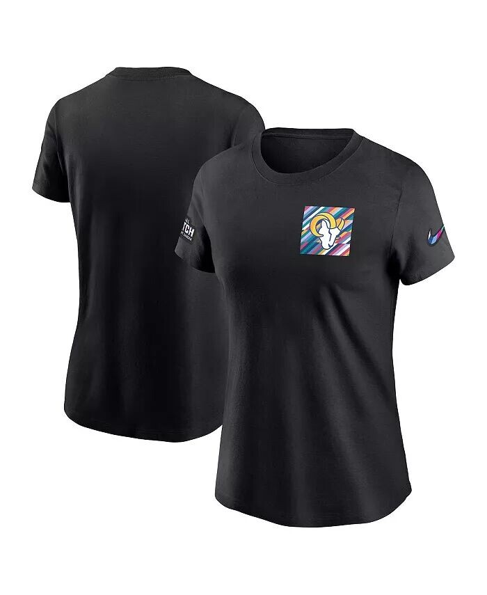 

Черная женская футболка Los Angeles Rams 2023 NFL Crucial Catch Sideline Tri-Blend Nike