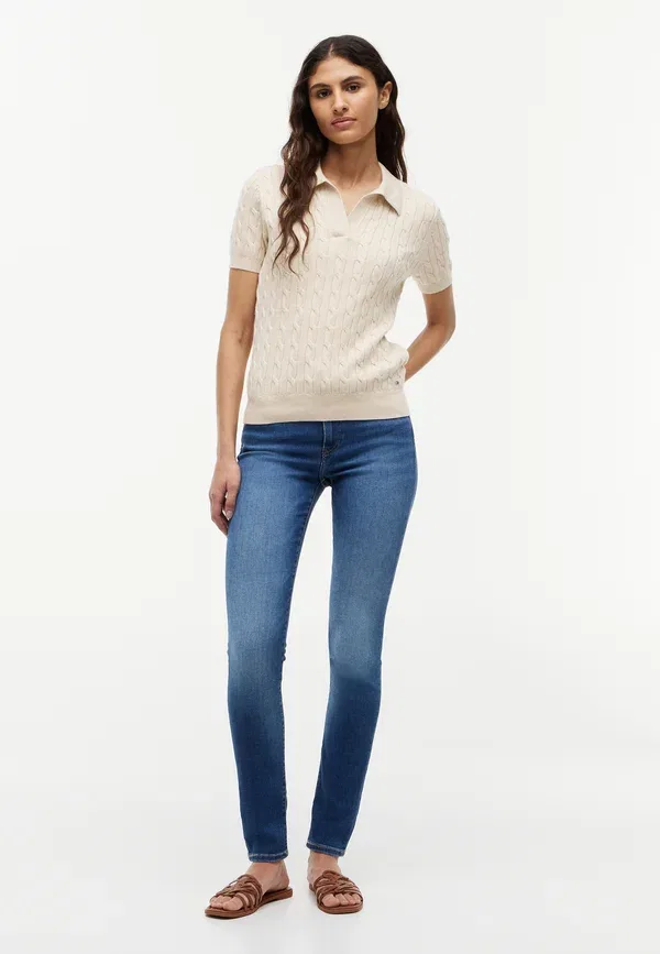 Джинсы скинни фит Tommy Hilfiger, модель Katy Mid, цвет синий — фото 2