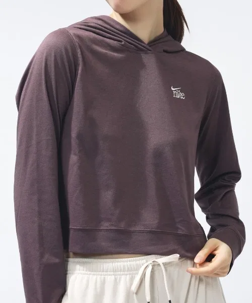 Футболка Nike NSW Chill Knit с длинным рукавом, коричневая