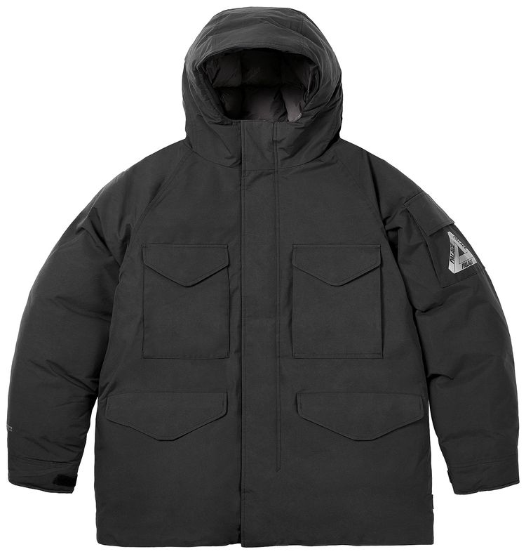 

Пуховая парка Palace GORE-TEX Windstopper, черный