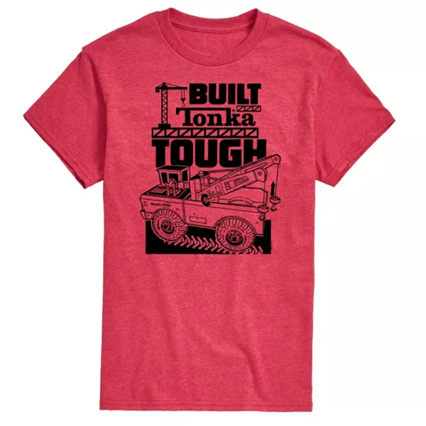 

Мужская футболка Built Tough с принтом Tonka, красный