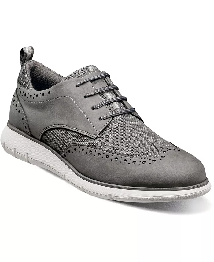 

Мужские оксфорды Stance Knit Wingtip Nunn Bush, серый