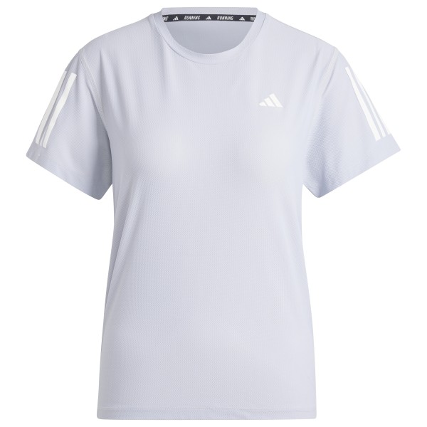 

Женская футболка для бега Adidas, серебряный