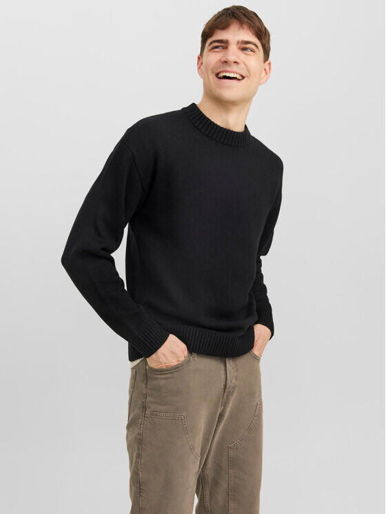 

Свитер обычного кроя Jack&Jones, черный
