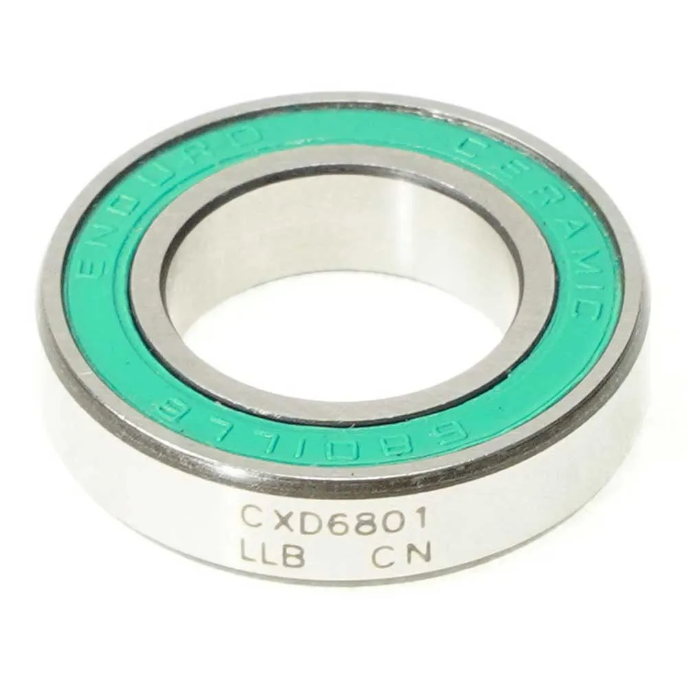 

Подшипники Enduro BB CXD 6801 LLB-bx XD-15 Ceramic Hybrid ABEC-5 Radial, серебряный