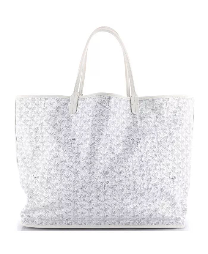

Сумка-тоут GM Anjou Reversible из парусины с покрытием Pre-Owned Goyard, белый