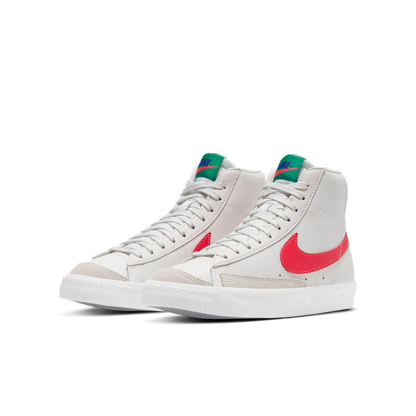 Кроссовки blazer mid '77 'platinum tint bright crimson' Nike, серый — фото 3