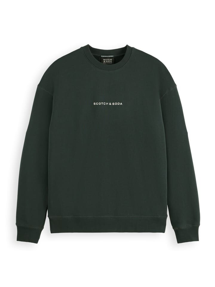 

Толстовка Scotch & Soda, темно-зеленый